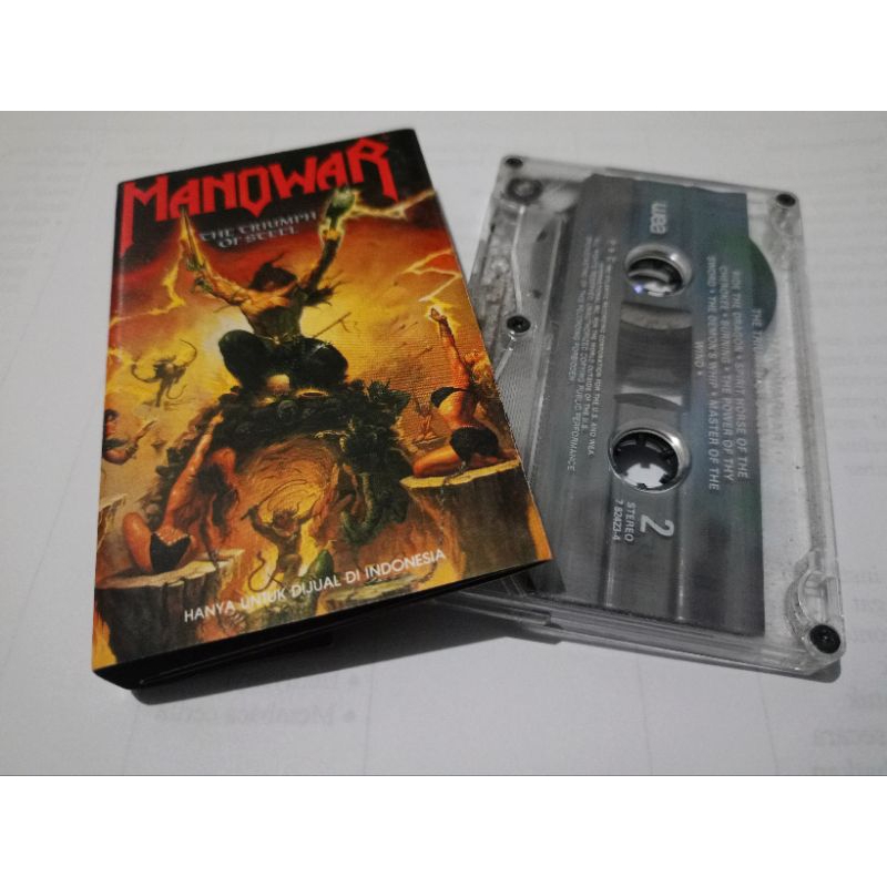 kaset Manowar - Triumph of steel