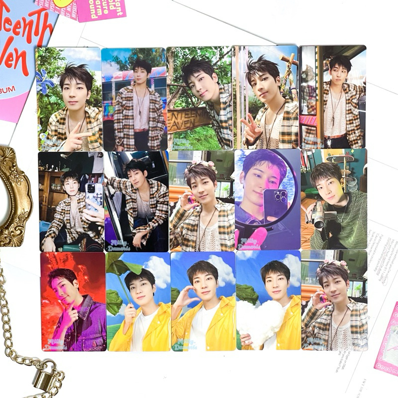 [Ready Stock] Photocard Official Wonwoo Seventeen Album Heaven 11th • Seventeenth heaven iphone kms 