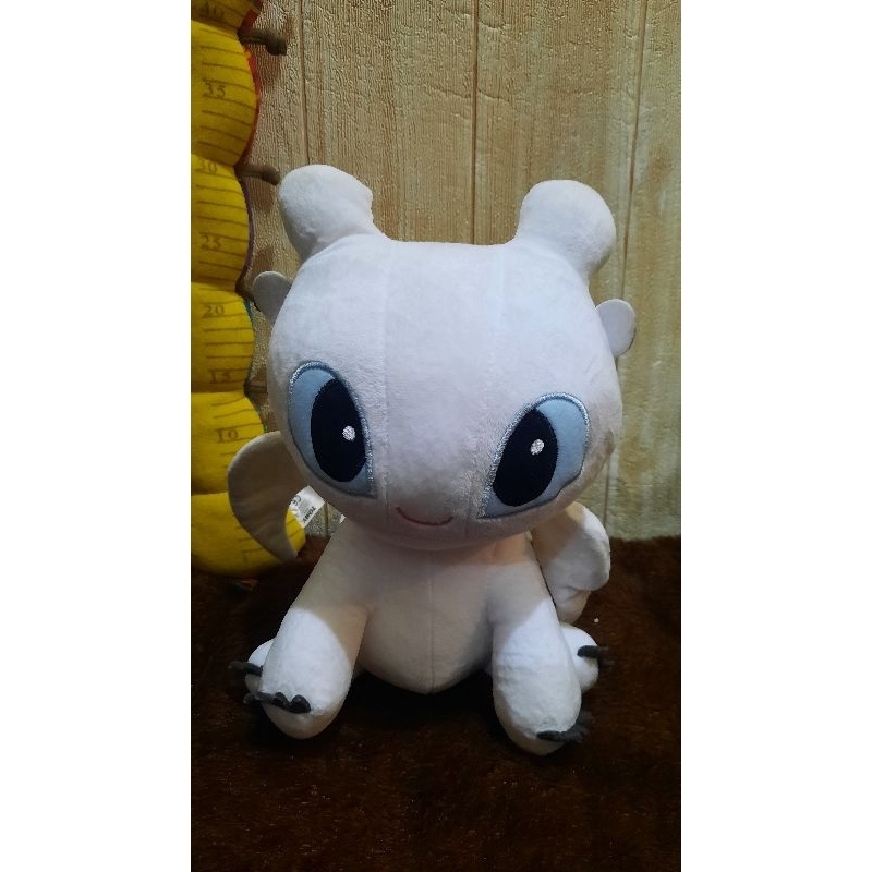 Boneka How To Train Your Dragon Light Fury ori