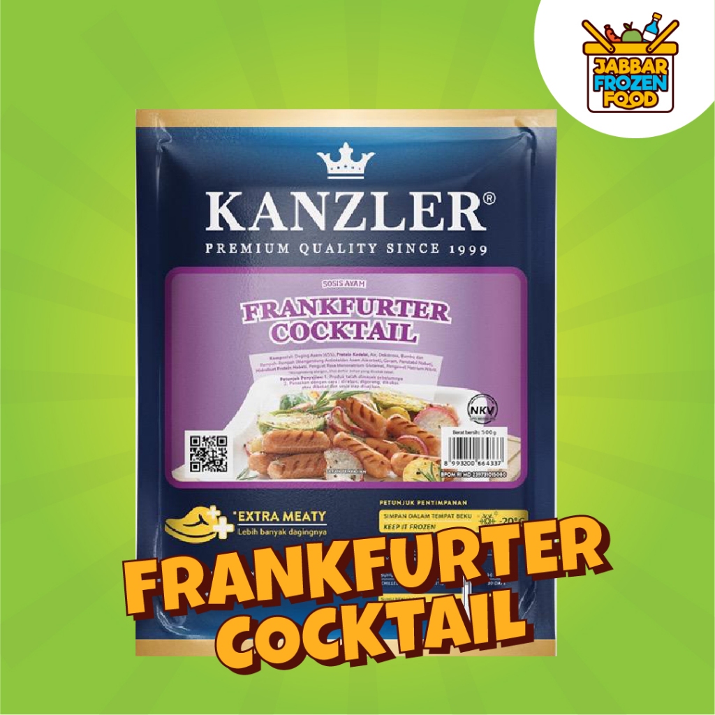 

KANZLER Frankfurter Cocktail Sausage 500gr