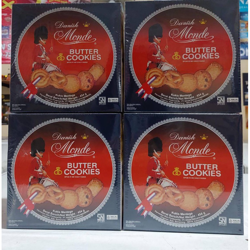 

MONDE BUTTER COOKIES 454gr