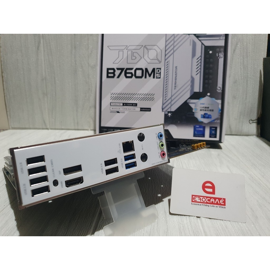 Mobo intel LGA 1700 B760 Maxsun B760M D5 Terminator DDR5 up to Gen 14