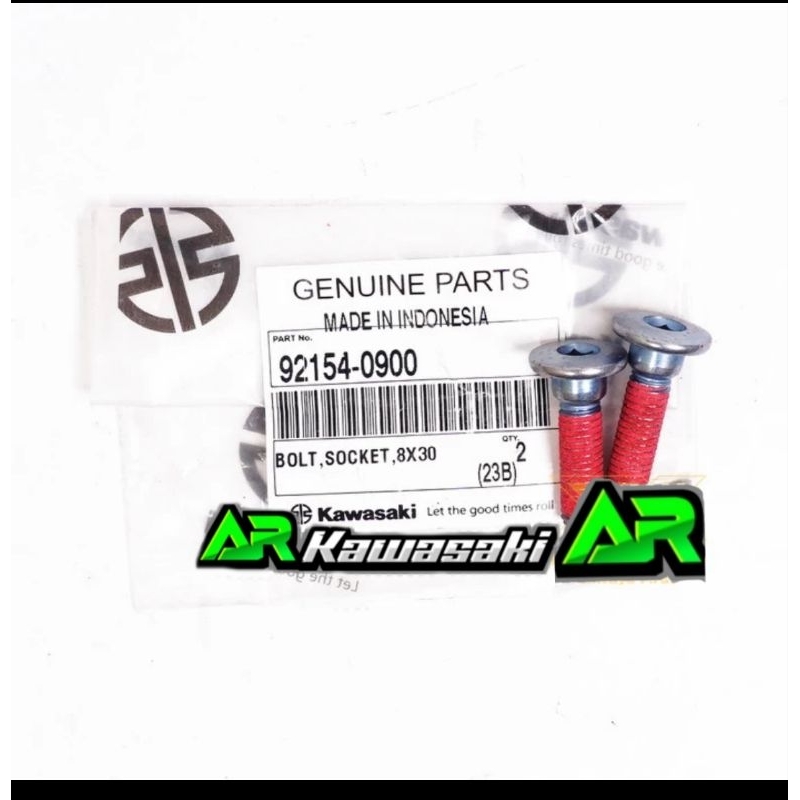 baut piringan cakram ninja rr new old original