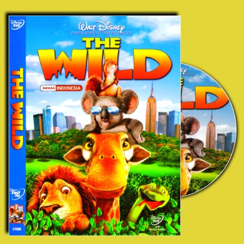 KASET FILM KARTUN ANIMASI ANAK ANAK THE WILD BAHASA INDONESIA - FILM KARTUN ANAK BAHASA INDONESIA - 