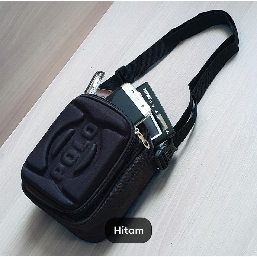 TAS SLEMPANG POLO EMBOS,TAS SLEMPANG PRIA TERLARIS,TAS HANDPHONE,TAS SLEMPANG WATERPROOF