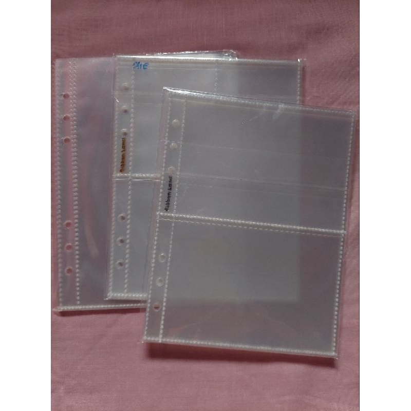 

(baca deskripsi) wts want to sell ribbon land sleeve binder A5 4p 2p 1p double side preloved