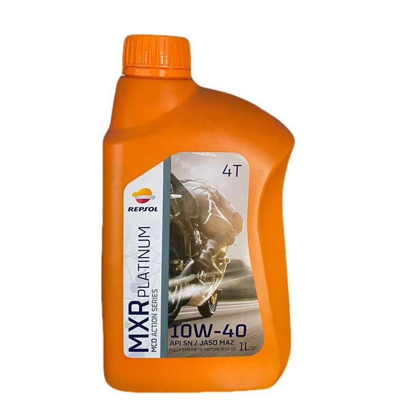 OLI REPSOL 4T MXR Platinum API SN/JASO MA2 10W-40 1 Liter