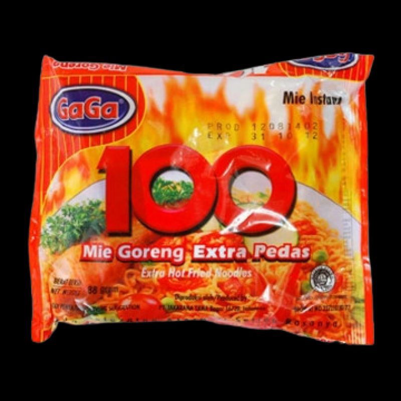 

Mie Gaga 100 Goreng Extra Pedas 88gr