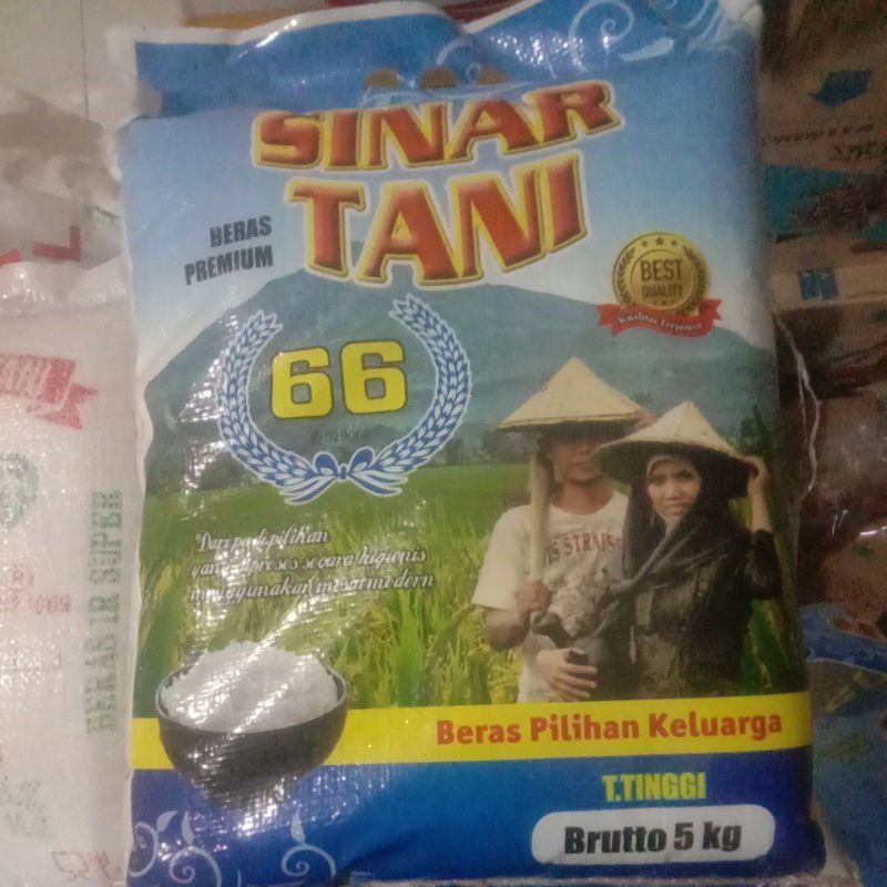 

Beras 5 kg cap Tani
