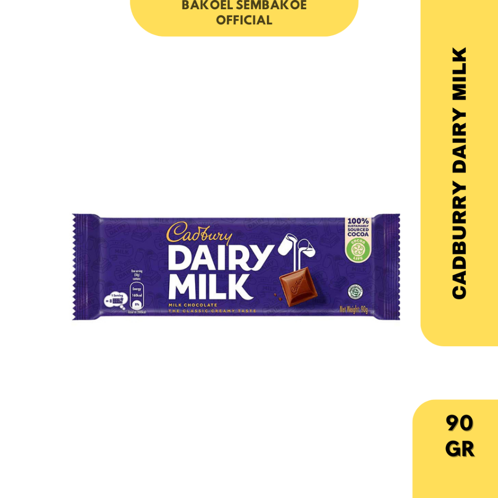 

CADBURY Chocolate Dairy Milk 90g