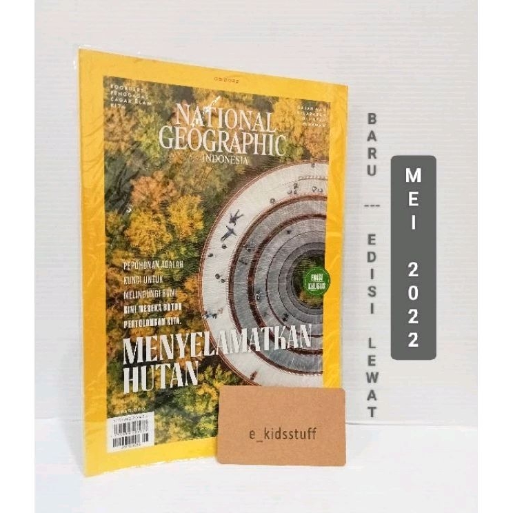 majalah National geographic Indonesia edisi mei 2022