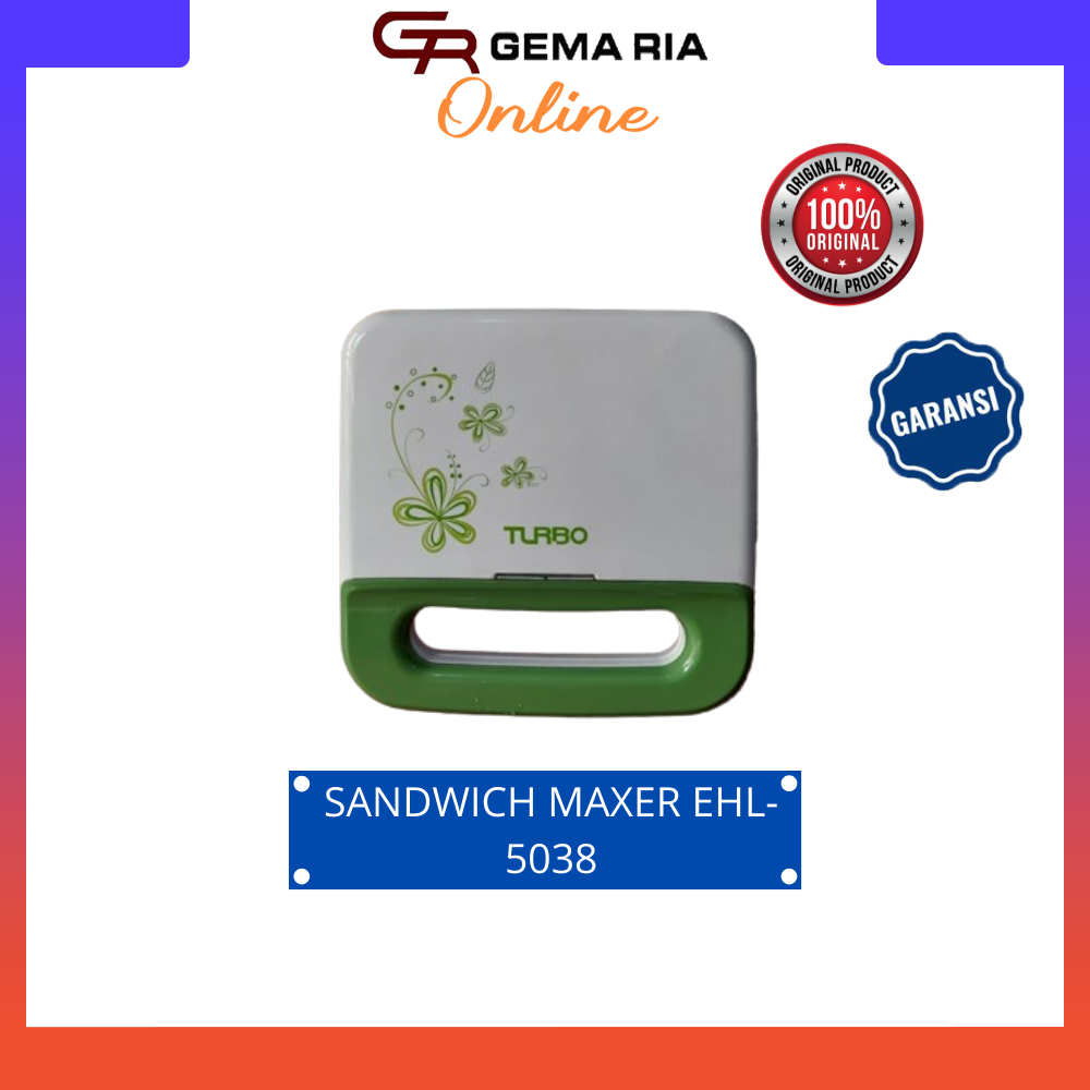 Pemanggang roti cetakan sandwich / cetakan sandwich roti bakar /sandwich maker low watt Turbo EHL 50