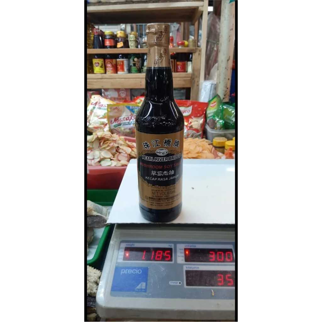 

mushroom soy sauce pearl bridge river 600ml
