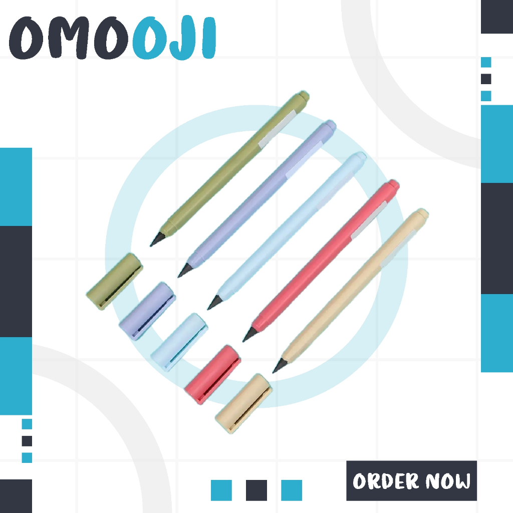 

Omooji - Eternal Pencil / Pensil Eternal Abadi Tak Bisa Habis / Pensil tanpa rautan untuk Sekolah S117