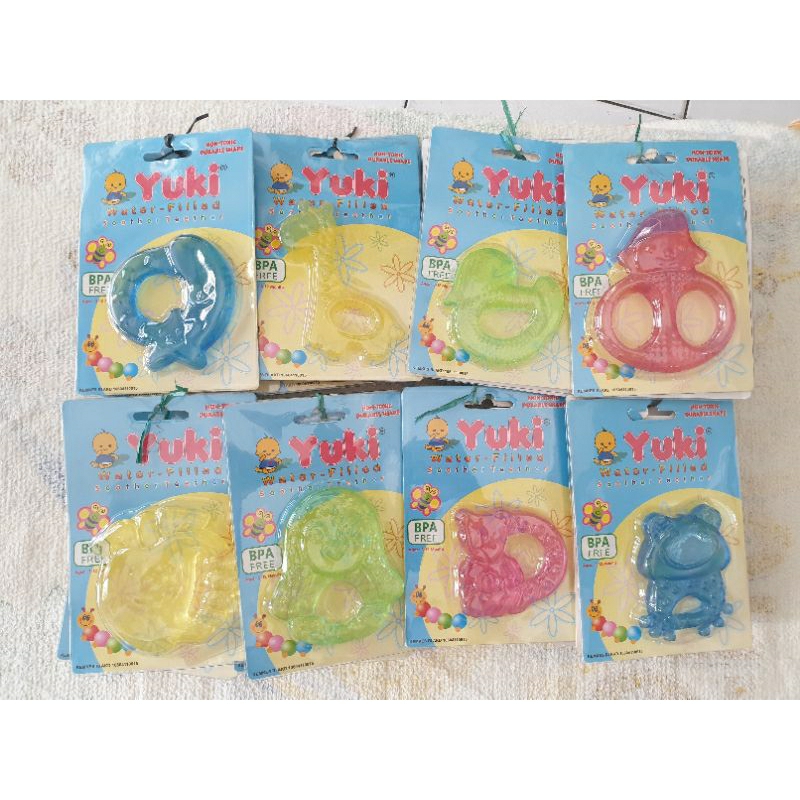 YUKI GIGITAN BAYI. WATER TEETHER BAYI