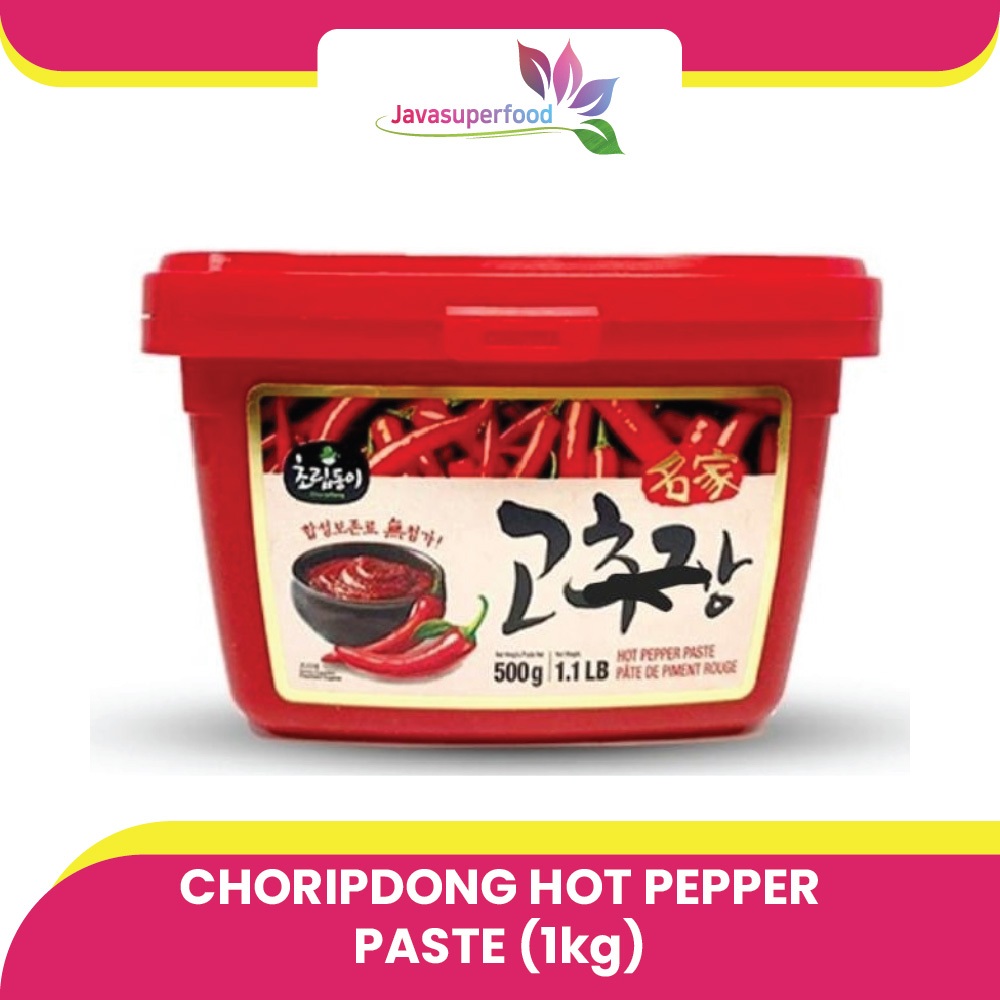 

Choripdong Hot Pepper Paste 1Kg/Bumbu Dapur Masak/Pasta Cabai Pedas Korea Original/Asli 100%/Gochujang