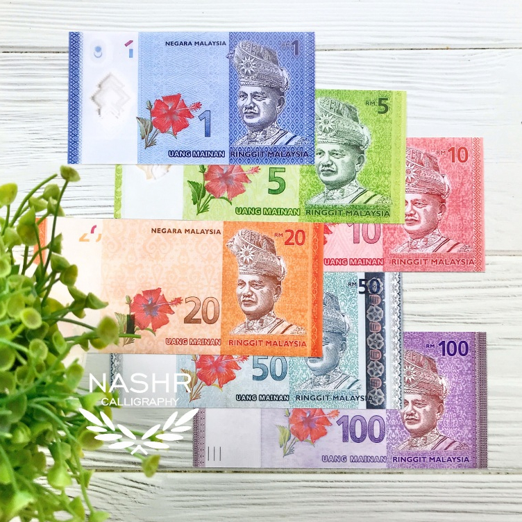 GAMBAR 1 SISI Replika / Uang Mainan Ringgit RM  - HARGA SATUAN, MIN ORDER 5 PCS, BISA MIX, Aksesoris