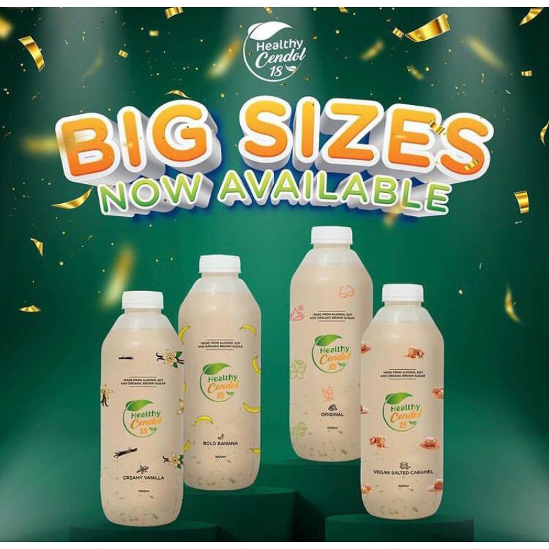 

Healthy Cendol 18 1liter - Creamy Vanilla