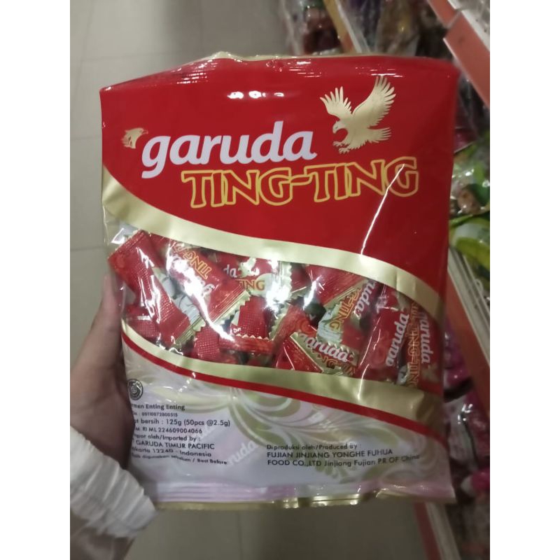 

Permen Garuda ting ting permen kacang 125gr