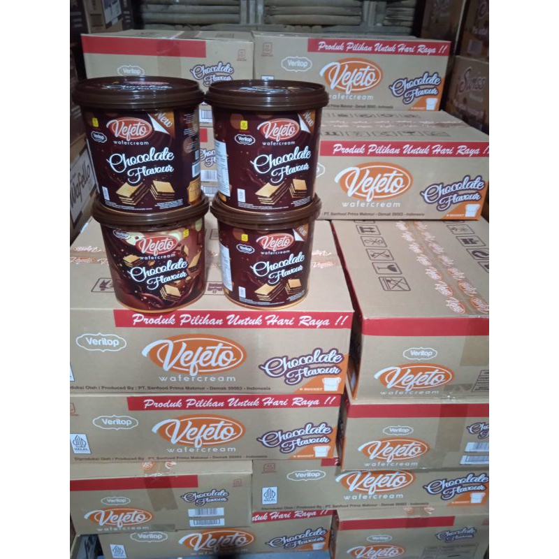 Vefeto wafer 300gram kartonan