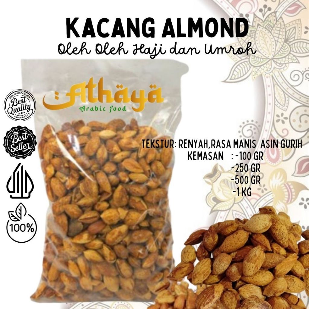 

KACANG ALMOND ROASTED CREAMY MILK /KACANG ALMOND PANGGANG PREMIUM