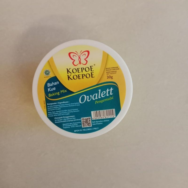 

Kupu Kupu Ovalett 30gr