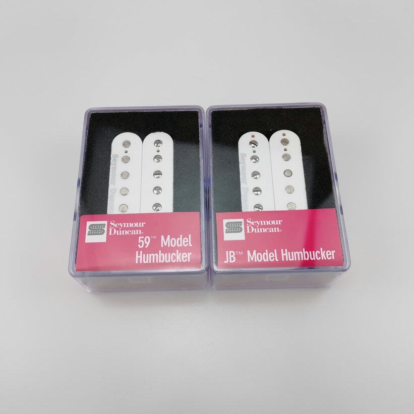 Seymour Duncan SH1n 59 Dan SH-4 JB Humbucker Pickup 4C Pickup Gitar Listrik Putih