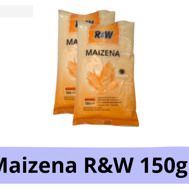 

Tepung Maizena Rajawali R&W RW 150gr