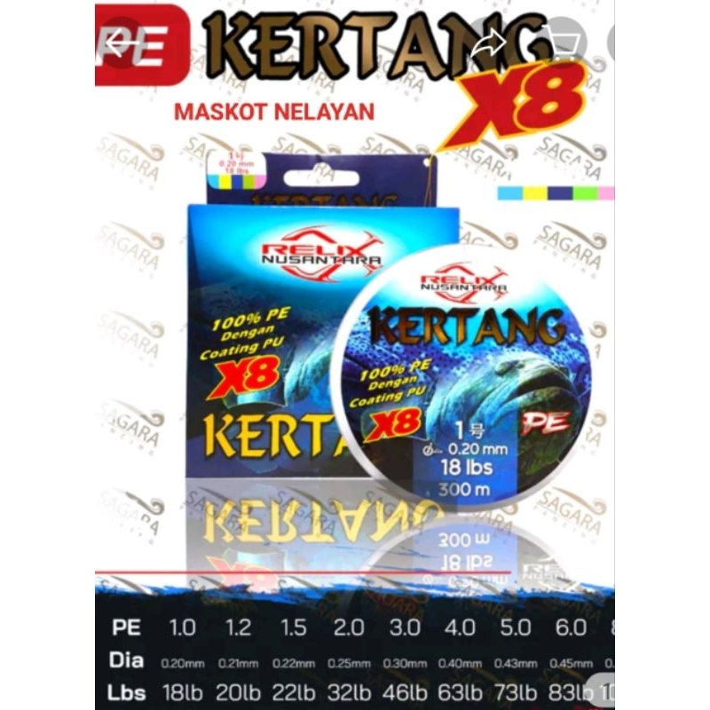 PE RELIX KERTANG X8 300M