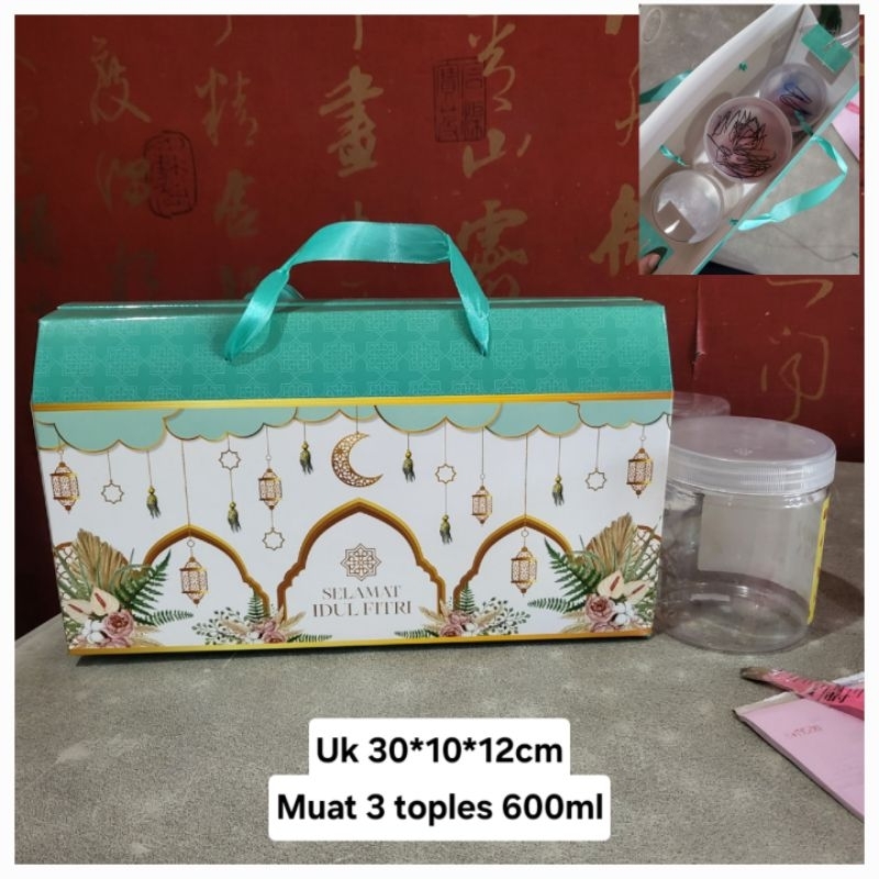 

paper bag lebaran goodie bag idul fitri eid mubarak tas packaging kue kering