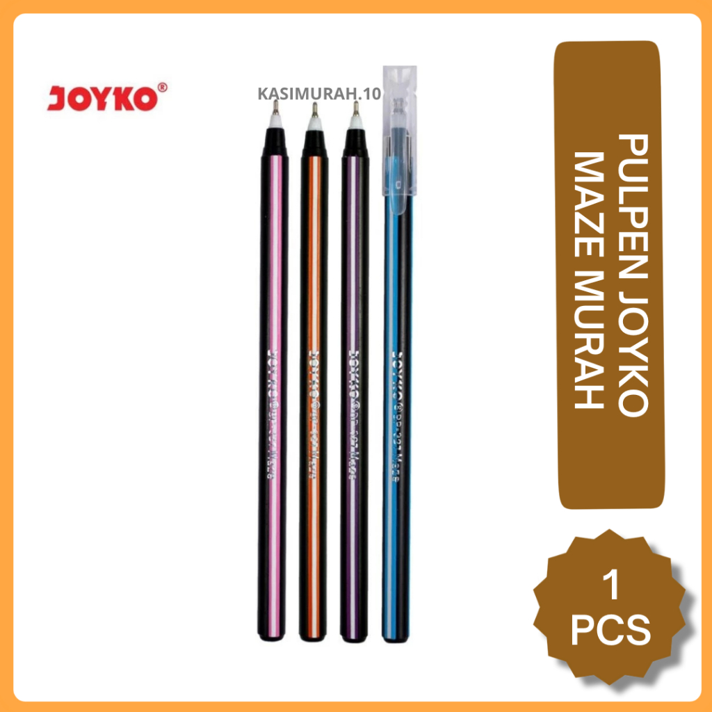 

Pena Joyko BP-327 / Ballpoint Lilin Joyko / Pulpen Joyko Hitam