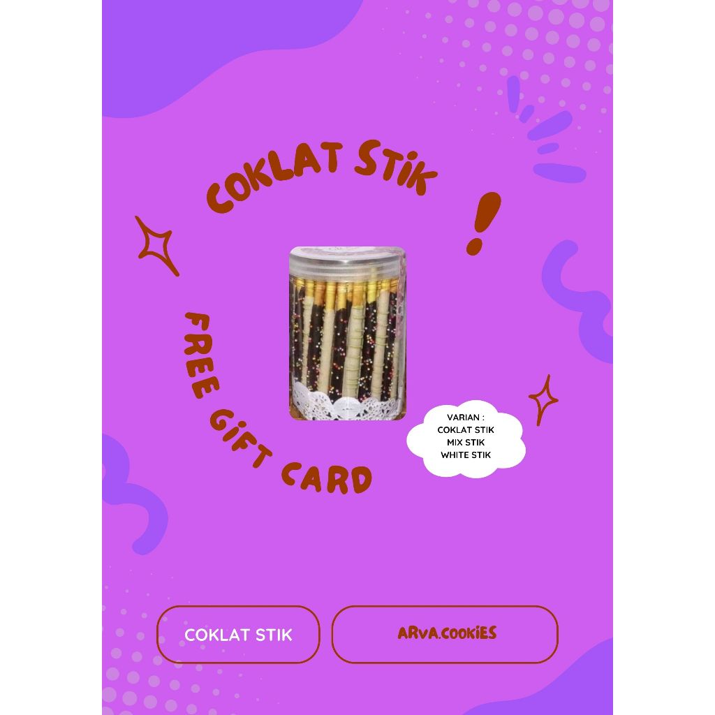 

Kue Coklat Kering Stik Biskuit