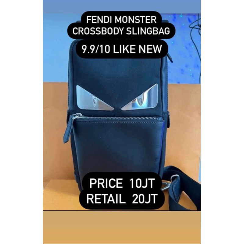 Fendi Monster Crossbody Bag ORIGINAL