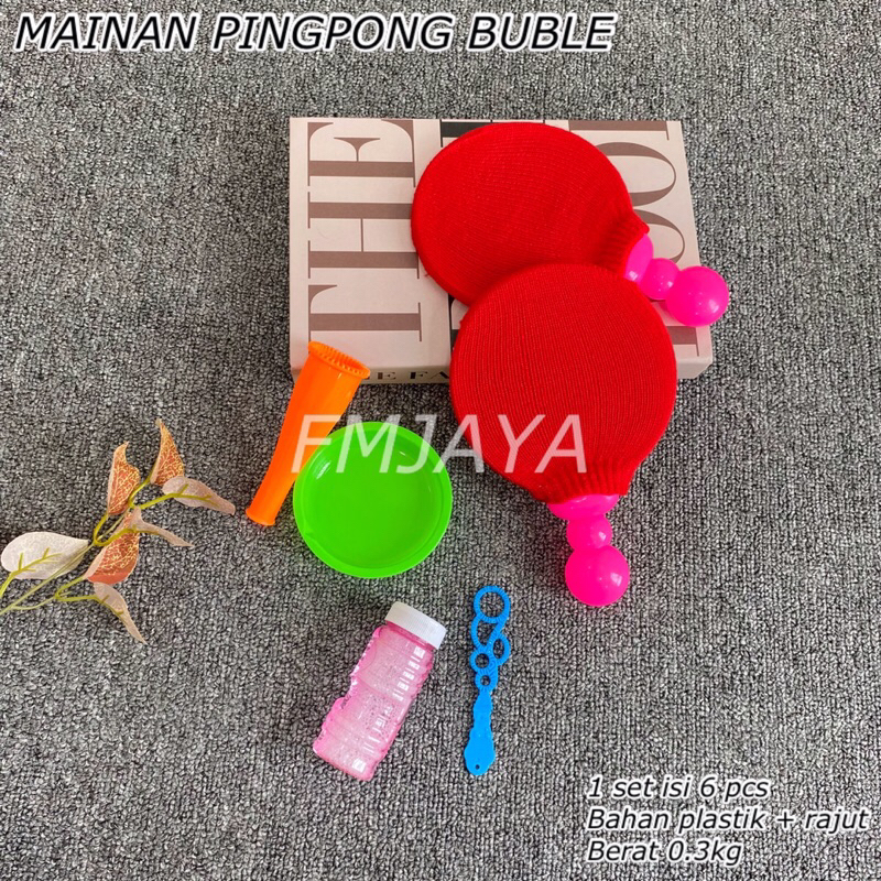 MAINAN PINGPONG BUBLE || MAINAN ANAK || MAINAN ANAK BUBLE SABUN GDG