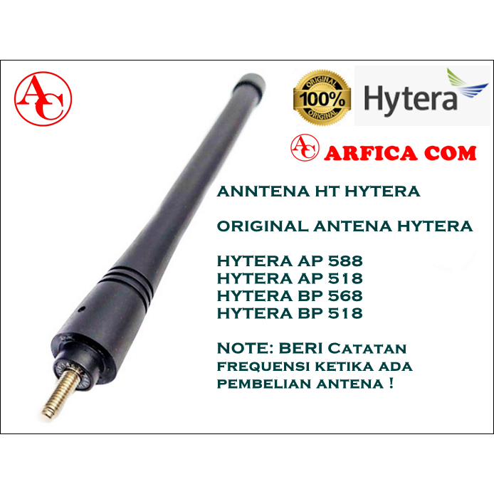 ANTENA HT HYTERA AP588 AP518 BP568 BP518 ORIGINAL VHF UHF HYTERA AP588