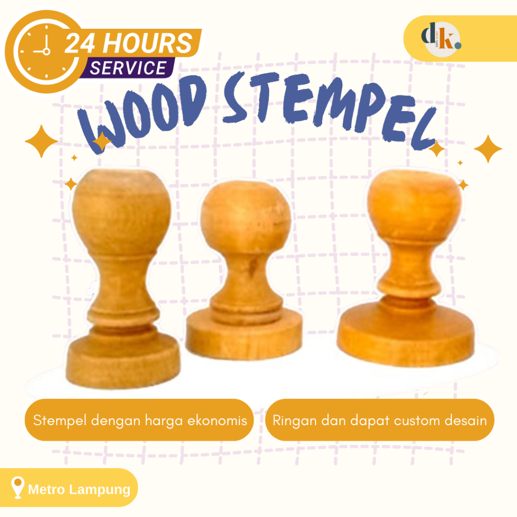 

Wood Stamp / Stempel ekonomis