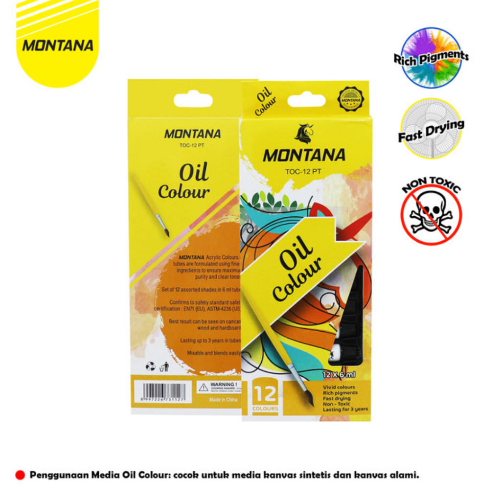 

MONTANA CAT OIL COLOUR TOC-12 PT