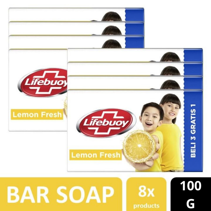 SABUN LIFEBUOY LEMON BATANGAN SABUN KUNING LIFEBUOY BATANGAN ANTISEPTIK LEMON / E224