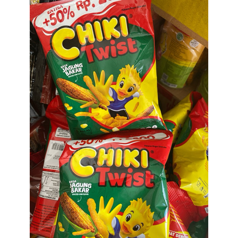 

Chiki Twist 2000an - Rasa Jagung Bakar