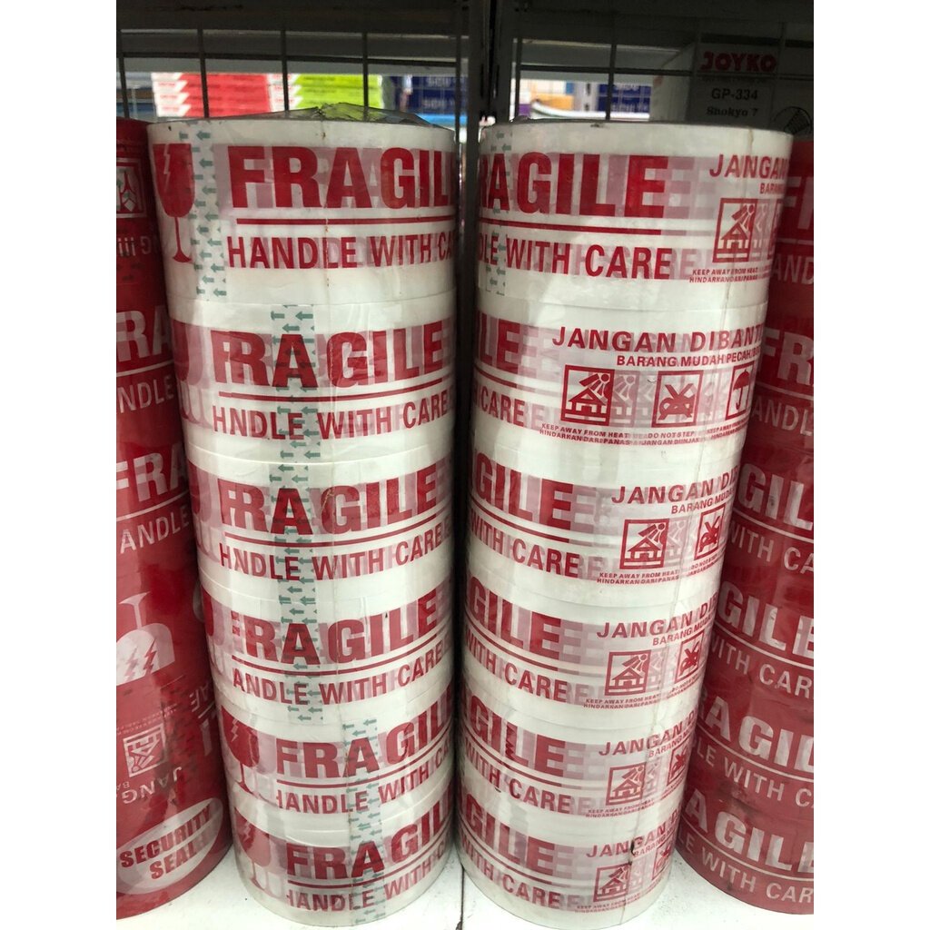 

LAKBAN FRAGILE / LAKBAN FRAGILE PUTIH 48X70 ( PCS )