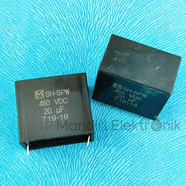 Kapasitor SH SPW 20UF 450V DC Daikin AC T19-18 Kapasitor SH-SPW 20 Mikro