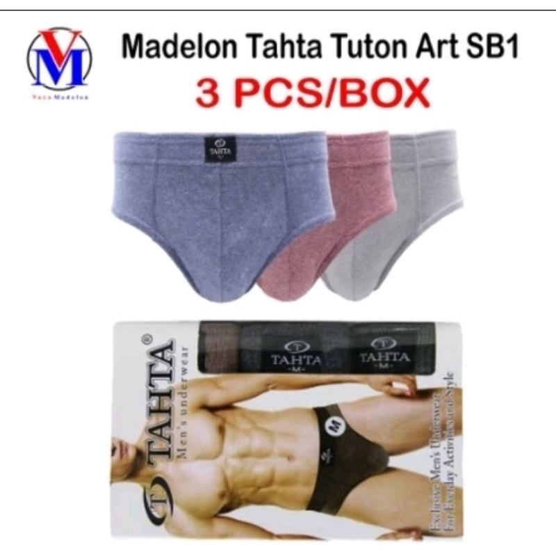 CD pria MADELON TAHTA TUTON art sb1(1box isi 3pcs)