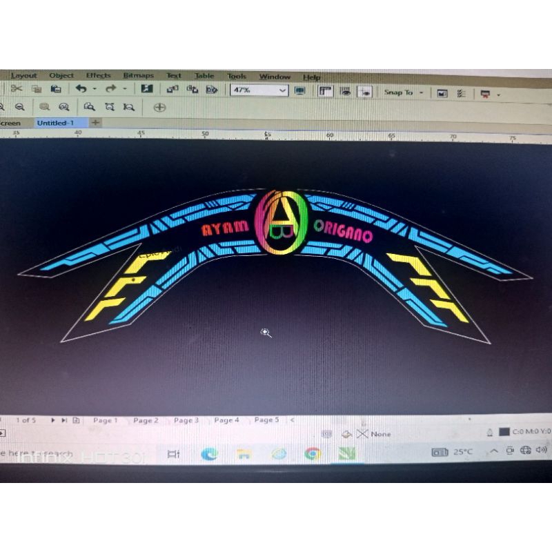 papan Lazy stoplamp PCX 160 custom