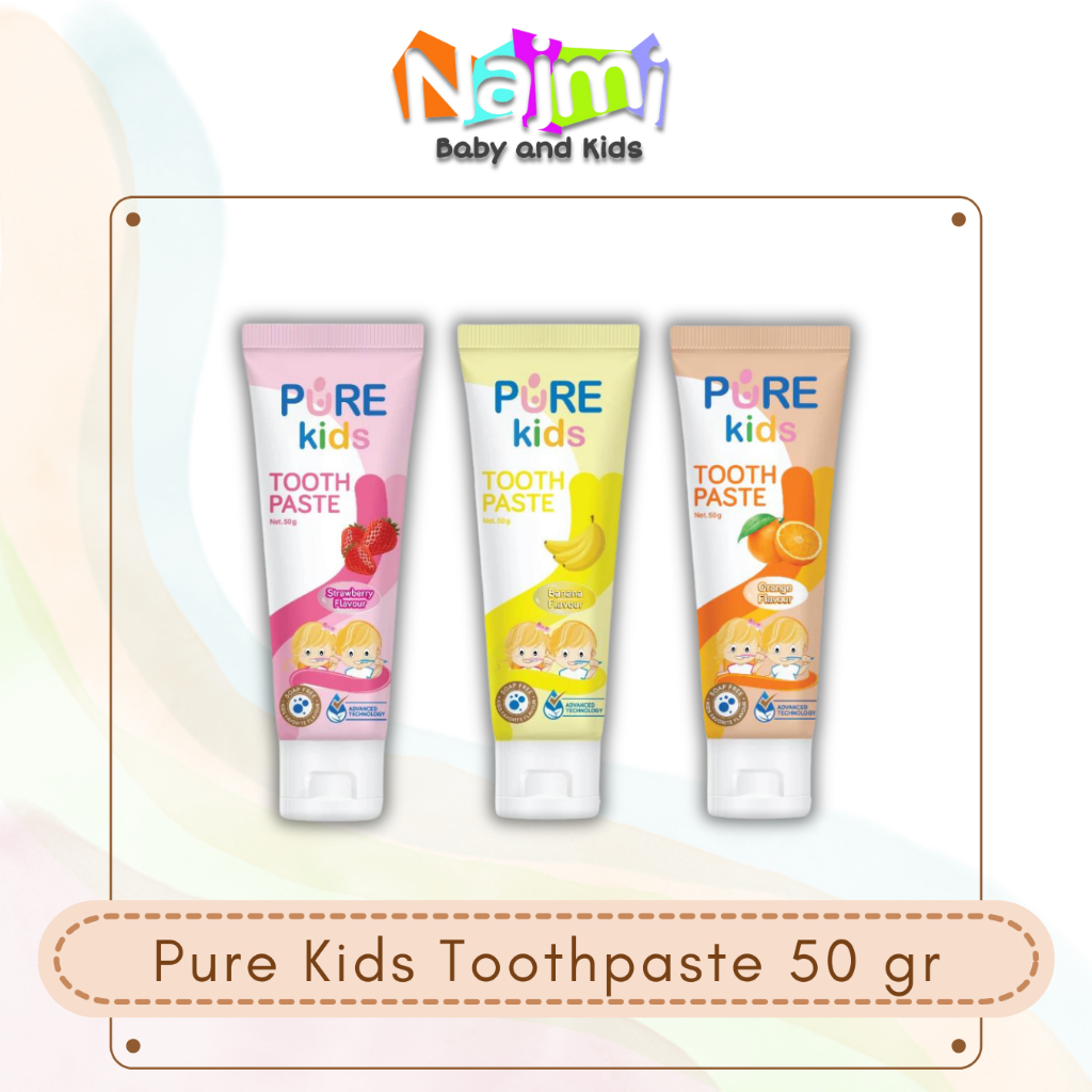 PureKids Pure Kids Toothpaste with Xylitol / Tooth paste Pasta gigi bayi dan anak 50gr