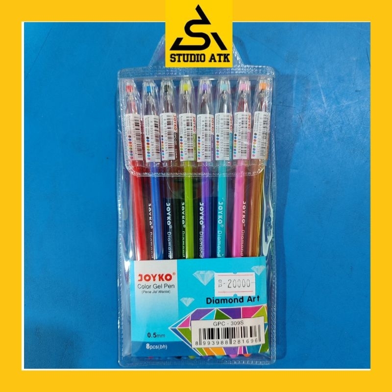

Joyko Pen Gel Diamond Art isi 8