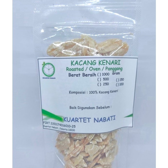 

Bonus 1gr Roasted Kacang Kenari Oven Panggang Matang SIAP MAKAN