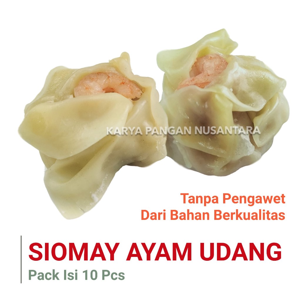 

SIOMAY AYAM UDANG DIMSUM SIO MAY AYAM UDANG SHIOMAY FROZEN PACK 10 PCS