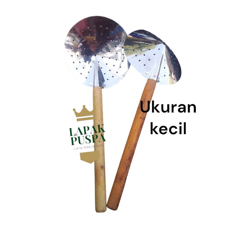 1 pcs serok serokan tirisan minyak penggorengan ukuran kecil