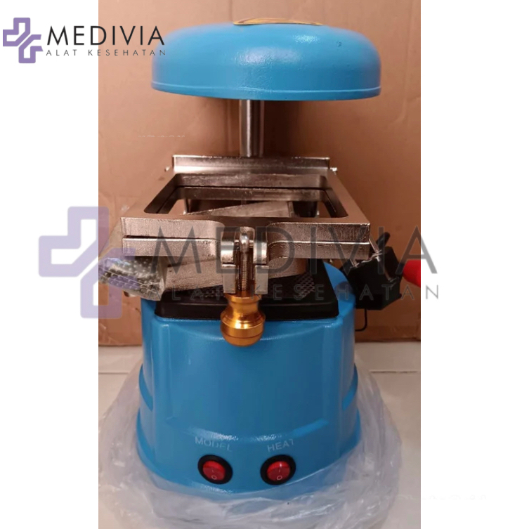 MESIN VACUUM RETAINER GIGI CLEAR BENING PLASTIK ORTHO ORTHODONTI ALIGNER VACUM