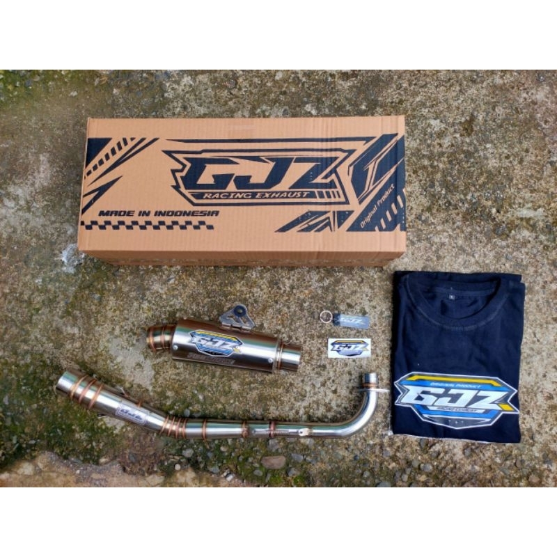 Knalpot Original Gjz Racing Exhaust Juiterz Roadrace